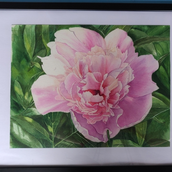 Painting / Watercolor on paper / 30.5 x 39.5 cm - Picture 2 of 2